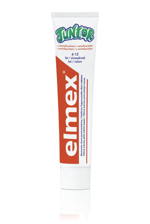 Elmex dantų pasta vaikams Junior 6-12 metų 75ml - Kosmetika