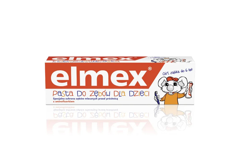 Elmex dantų pasta vaikams nuo iki 6 metų 50ml - Kosmetika