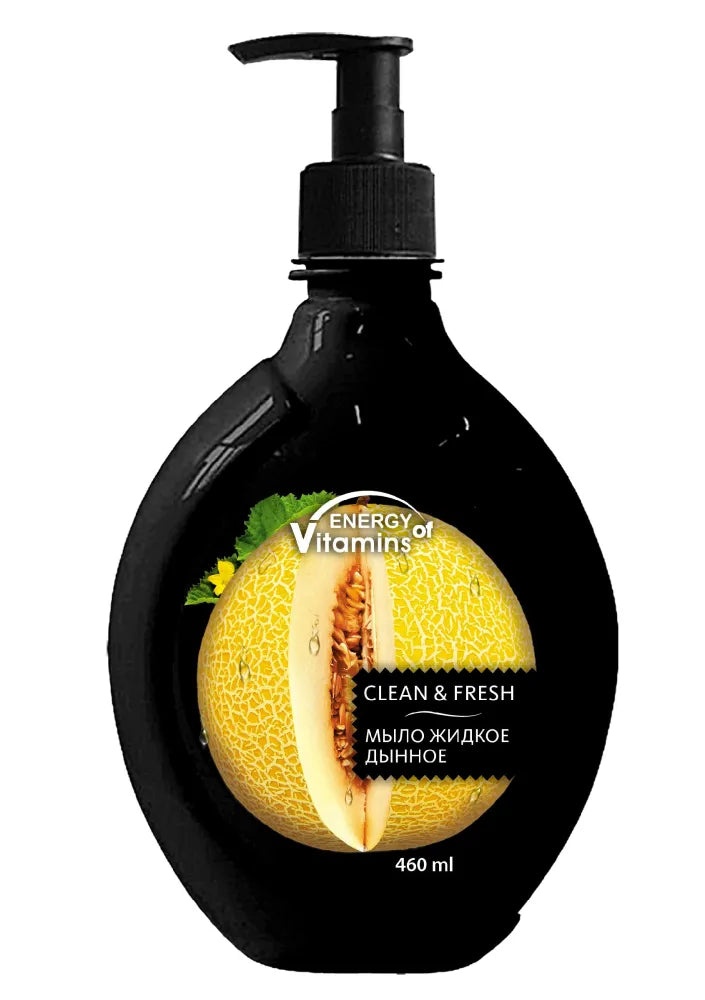 ENERGY OF VITAMINS Melon Fresh skystas muilas 460ml - pompa - Kosmetika