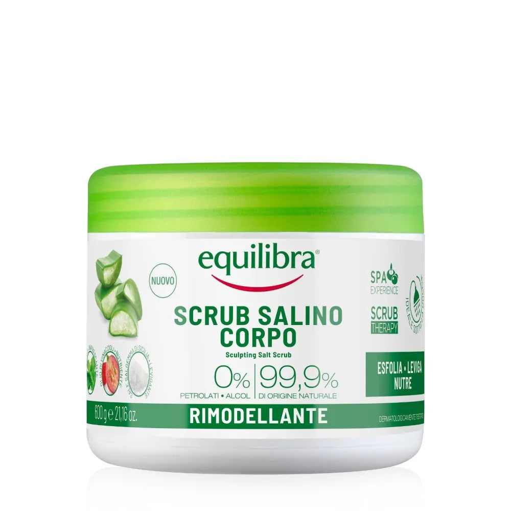 Equilibra Aloe Modeling Salt Peeling 600g - Kosmetika