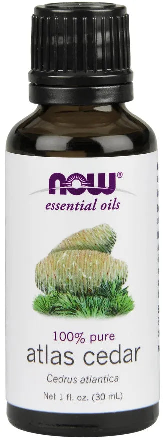 Essential Oil Atlas Cedar - 30 ml - NOW Foods - Papildai
