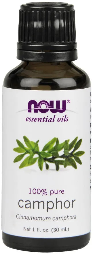 Essential Oil Camphor - 30 ml - NOW Foods - Papildai