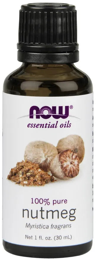 Essential Oil Nutmeg - 30 ml - NOW Foods - Papildai
