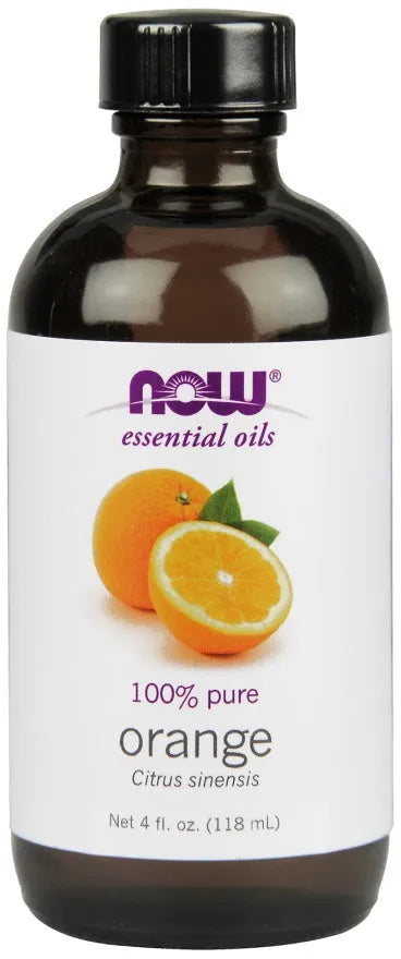 Essential Oil Orange Pure - 118 ml - NOW Foods - Papildai