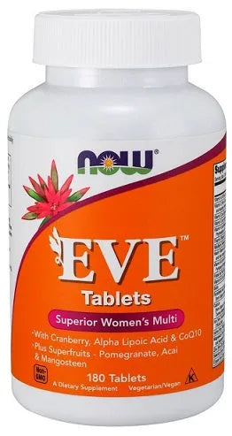 Eve Superior Women’s Multi - 180 tabs - NOW Foods - Papildai