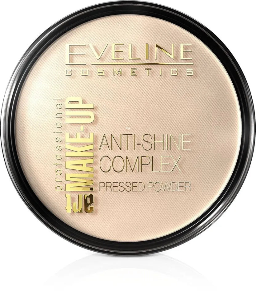 Eveline Art Professional Make-up Presuotas Pudras Nr. 33 Auksinė Smėlis 14g - Kosmetika