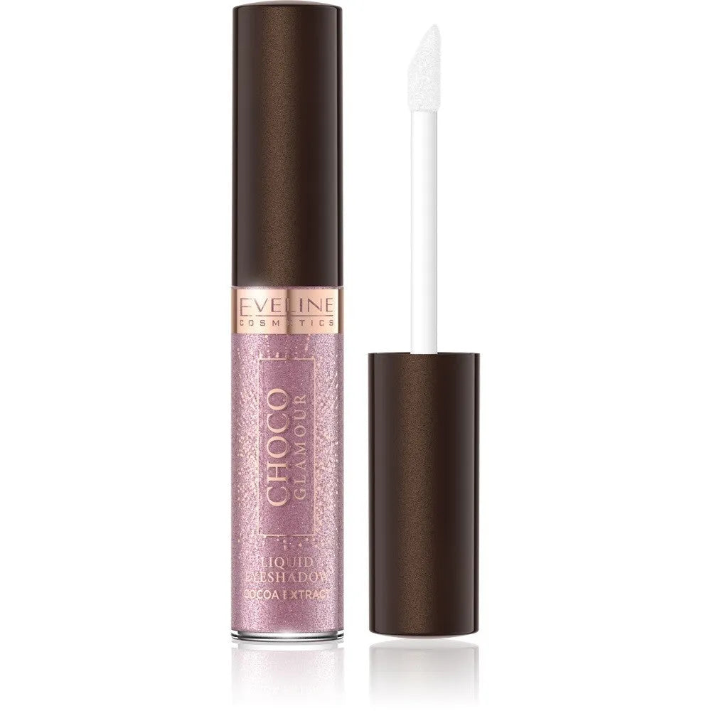 EVELINE Choco Glamour Liquid Eyeshadow Nr. 04 - Blizgantis - Kosmetika