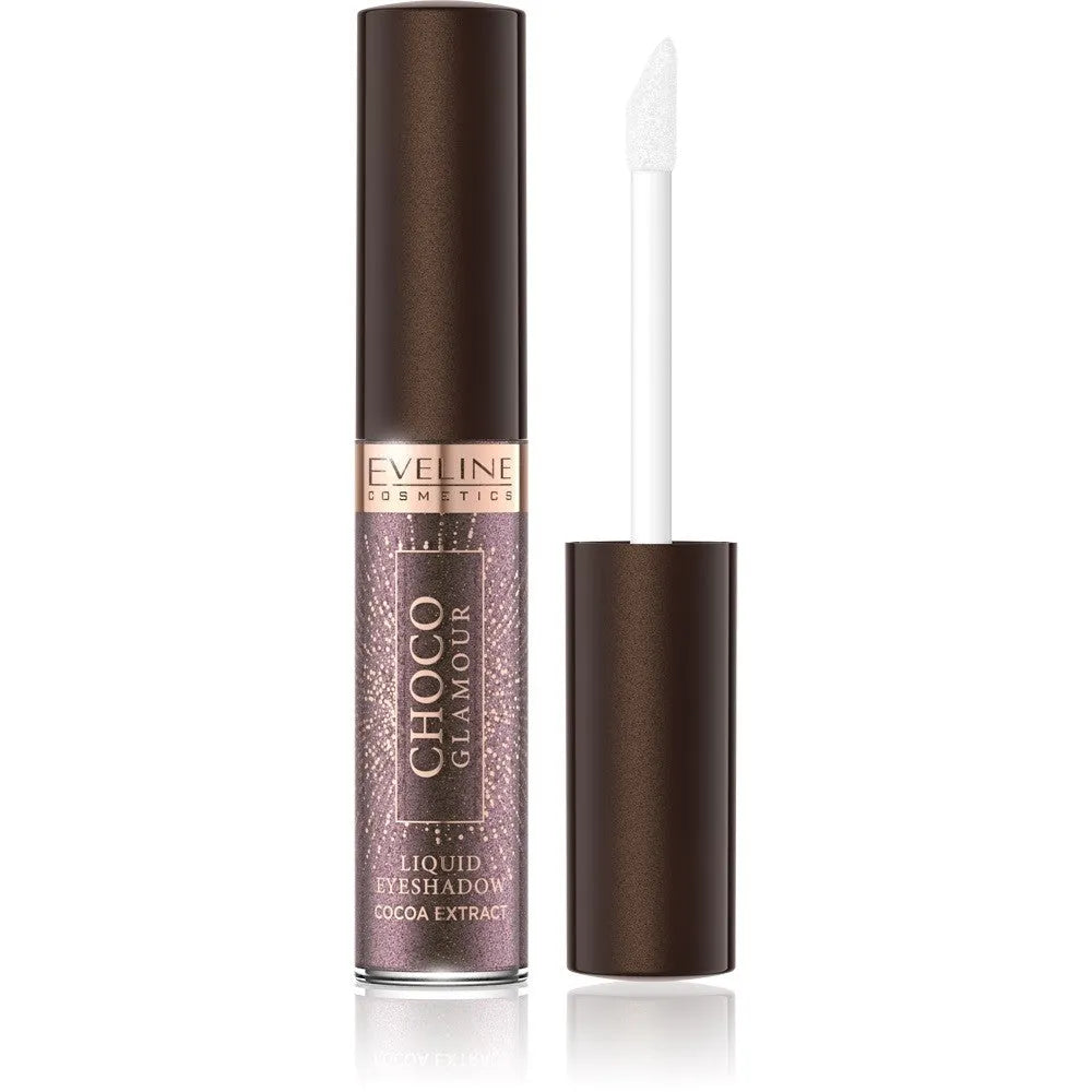 EVELINE Choco Glamour Liquid Eyeshadow Nr. 06 - Blizgantis - Kosmetika