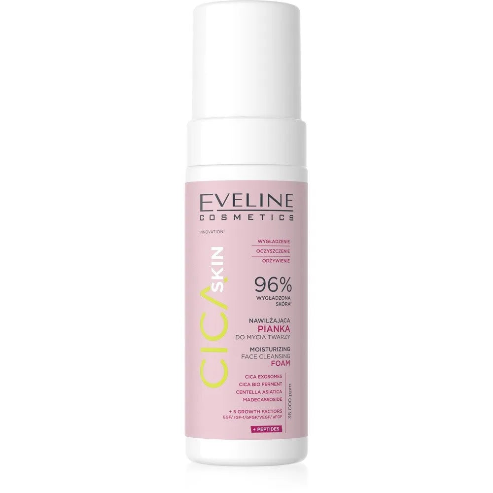 EVELINE CICA Skin Moisturizing Foaming Face Wash 150 ml - Kosmetika