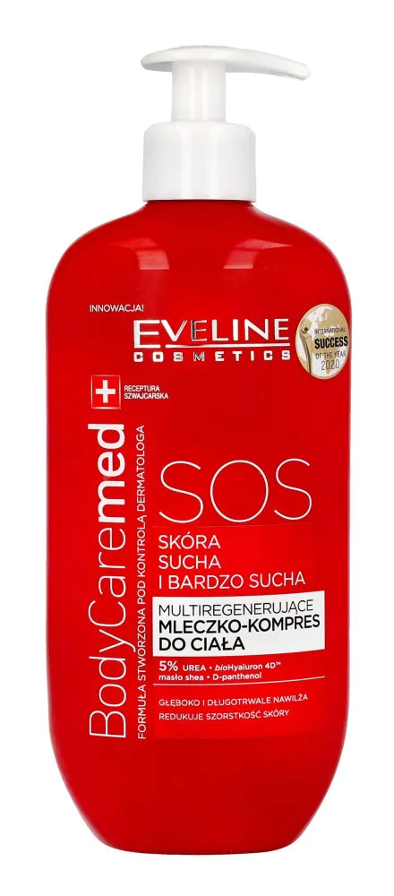 Eveline Extra Soft SOS Multi-regenerating kūno pienelis 350ml - Kosmetika