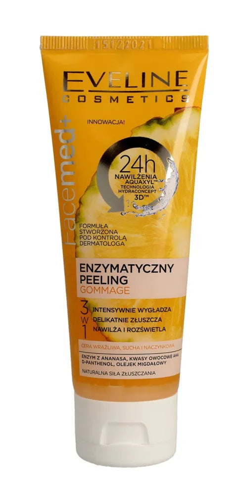 Eveline Facemed+ Enzimatinis šveitiklis Gommage 50ml - Kosmetika
