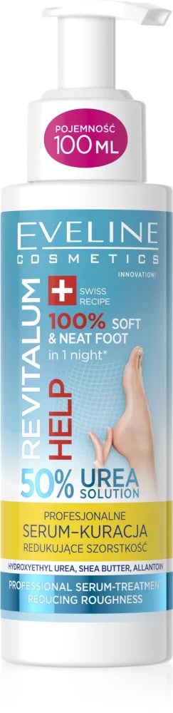 EVELINE Revitalum Help Professional Serum Treatment for Reducing Roughness on Feet 100 ml - Kosmetika