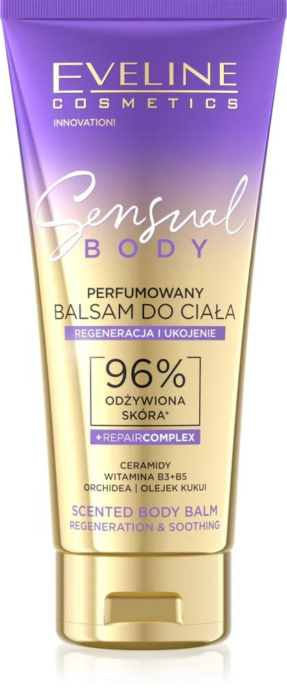 EVELINE Sensual Body Perfumed Lotion - regeneration and soothing 200 ml - Kosmetika