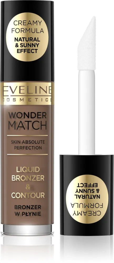 EVELINE Wonder Match Liquid Bronzer Nr. 02 4.5 ml - Kosmetika
