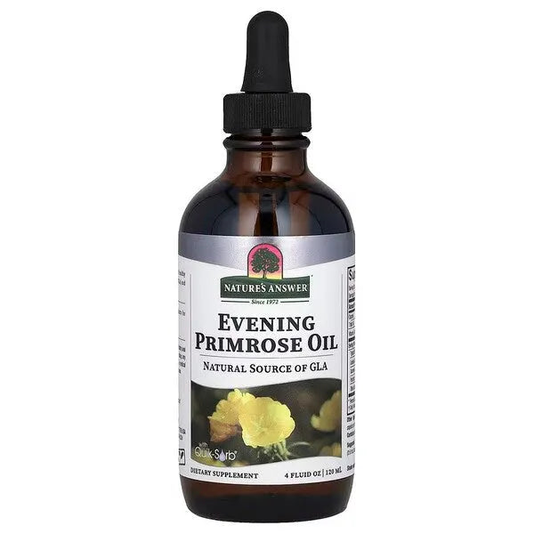 Evening Primrose Oil - 120 ml - Nature’s Answer - Papildai