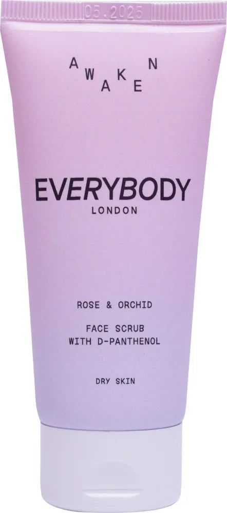 EVERYBODY Awaken Peeling sausai odai - Rožė ir Orchidėja 50ml - Kosmetika