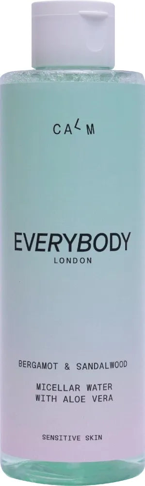 EVERYBODY Calm Micellar Water makiažo valymui jautriai odai - Bergamotė ir Sandalmedis 200ml - Kosmetika