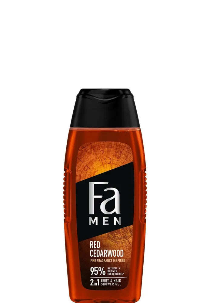 Fa Men Raudonasis Kedras 2-in-1 Dušo Gelis Vyrams 400ml - Kosmetika