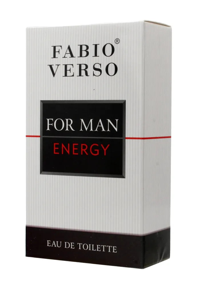 Fabio Verso Energy for Man Eau de Toilette 100ml vyriškas kvapas - Kosmetika