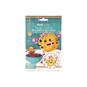FACE FACTS Printed Restorative sheet mask - Tough Cookie 20 ml. - Kosmetika