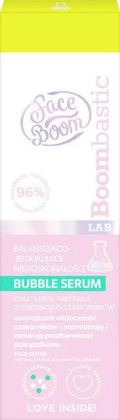 FACEBOOM Bombastic Lab Bubble balancing and imperfection-reducing serum 30 ml - Kosmetika