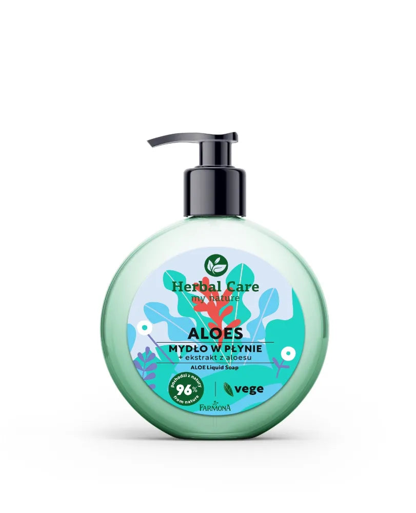 FARMONA Herbal Care Liquid soap - ALOE 400ml - Skirtas odos priežiūrai - Kosmetika