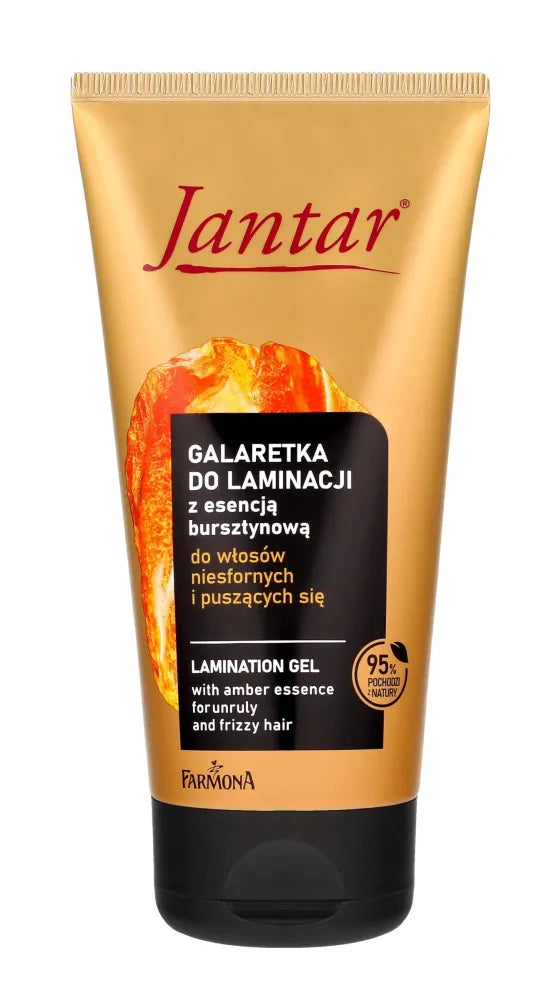 FARMONA JANTAR Plaukų laminavimo gelis nepaklusniems garbanotiems plaukams 150 g - Kosmetika