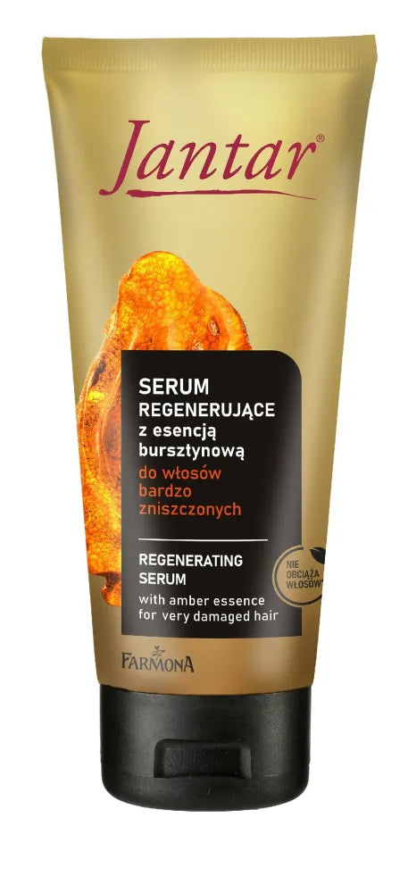 FARMONA JANTAR Regeneruojantis serumas su gintaro esencija labai pažeistiems plaukams 100 ml - Kosmetika