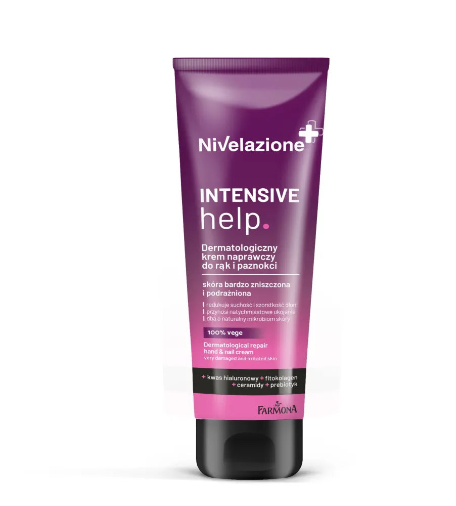 Farmona Nivelazione+ Dermatological Repair Cream for hands and nails Intensyvi pagalba - labai pažeista ir dirginama