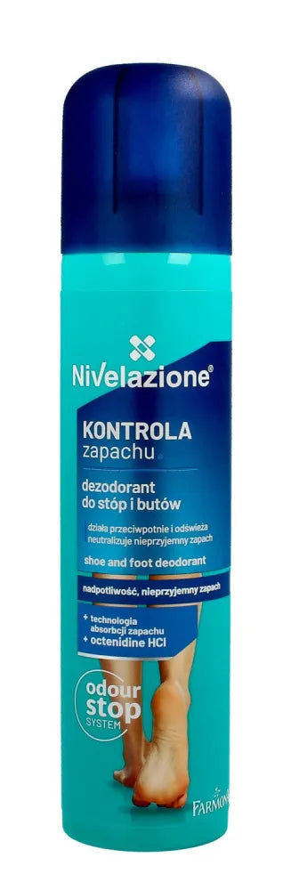 Farmona Nivelazione Feet Deodorant for and shoes „Kvapo Kontrolė“ 180ml - Higiena