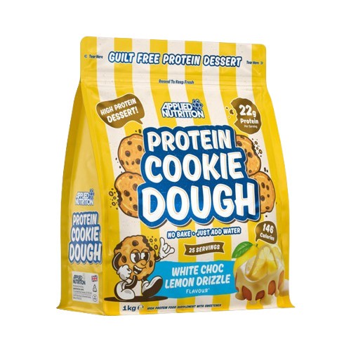 Protein Cookie Dough Dessert, White Choc Lemon Drizzle - 1000g - Applied Nutrition