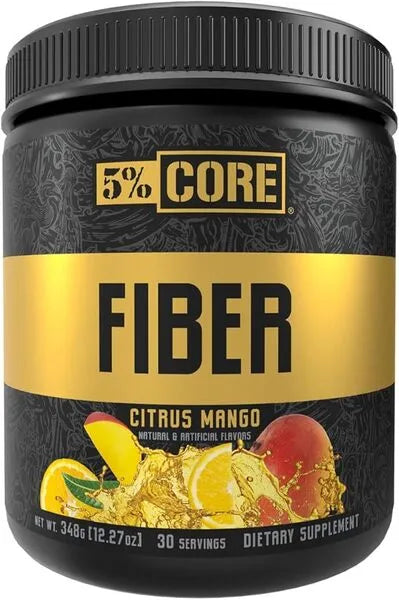 Fiber - Core Series Citrus Mango - 348g - 5% Nutrition - Sporto papildai