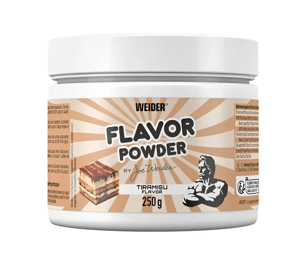 Flavor Powder Tiramisu - 250g - Weider - Sporto papildai