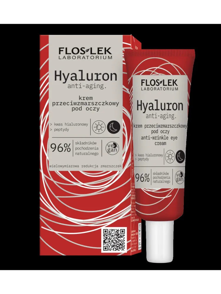 Floslek Hyaluron Kremas nuo raukšlių aplink akis 30ml - Kosmetika