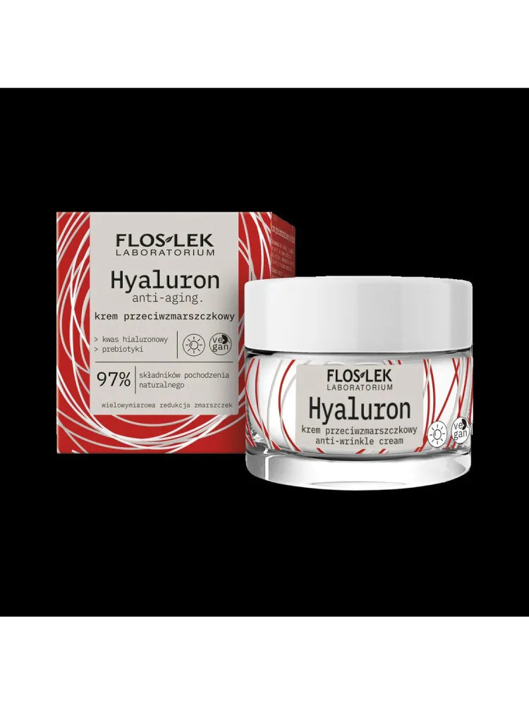 Floslek Hyaluron Kremas nuo raukšlių dienai 50ml - Kosmetika