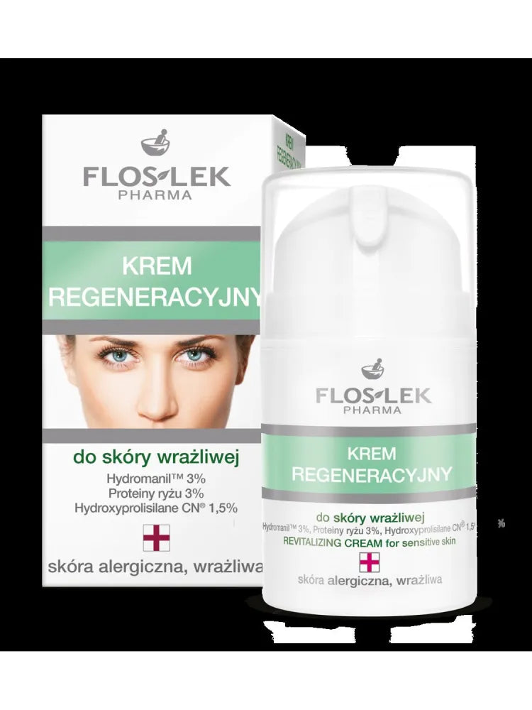 Floslek Hypo Regenerative Cream yra hipoalerginis regeneruojantis kremas. - Kosmetika