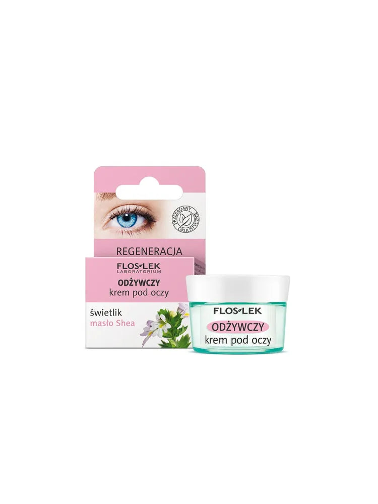 Floslek maitinantis akių kremas Eyebright-Shea Butter 15ml - Kosmetika