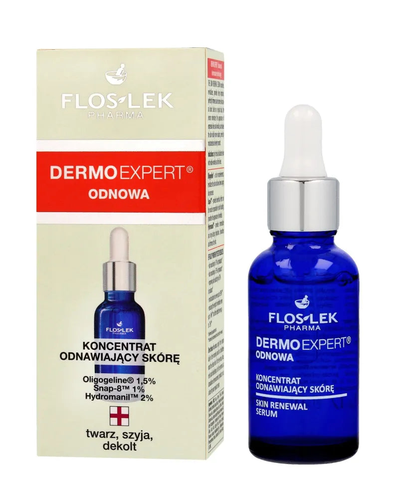 Floslek Pharma Dermo Expert Odos atnaujinimo koncentratas 30ml - Kosmetika