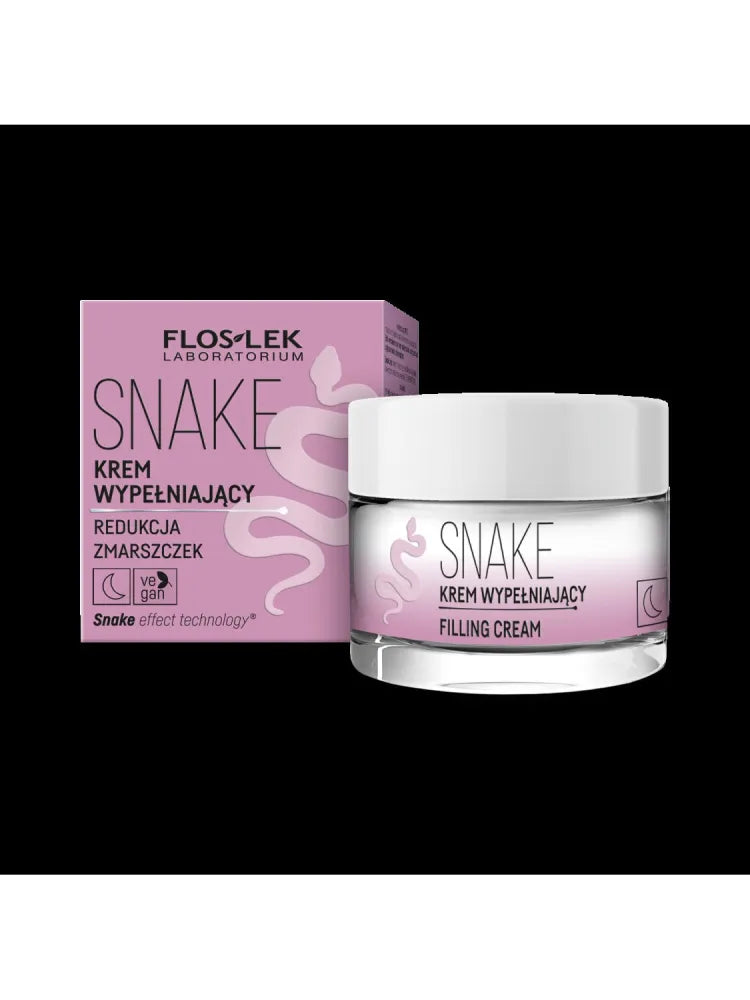 Floslek Snake Filling Cream - raukšlių mažinimas naktį 50ml - Kosmetika