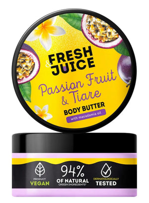 FRESH JUICE Maracuja and Tiare body butter 200 ml - Kosmetika