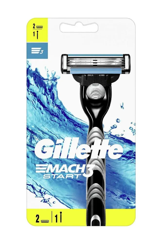 GILLETTE Mach3 Start Men’s Shaver + 2 refills - Higiena