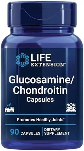 Glucosamine/Chondroitin Capsules - 90 caps - Life Extension - Papildai