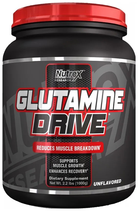 Glutamine Drive Unflavored - 1000g - Nutrex - Sporto papildai