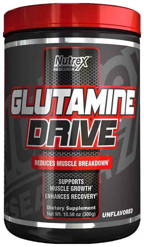 Glutamine Drive Unflavored - 300g - Nutrex - Sporto papildai