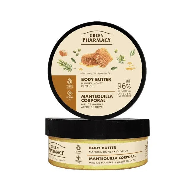 GREEN PHARMACY Multi Body Butter Manuka Honey ir Alyvuogių Aliejus 200 ml - Kosmetika