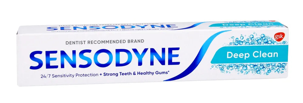 GSK Sensodyne Deep Clean Dantų pasta 75ml - Kosmetika