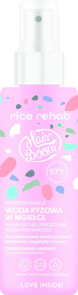HAIRBOOM Rice Rehab Conditioning Hair Mist Water 200ml - Kosmetika