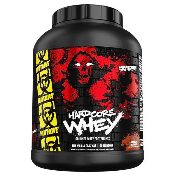 Hardcore Whey Chocolate Milkshake - 2270g - Mutant - Sporto papildai