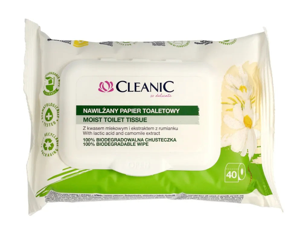 HARPER Drėgnos servetėlės Cleanic 40vnt - Kosmetika