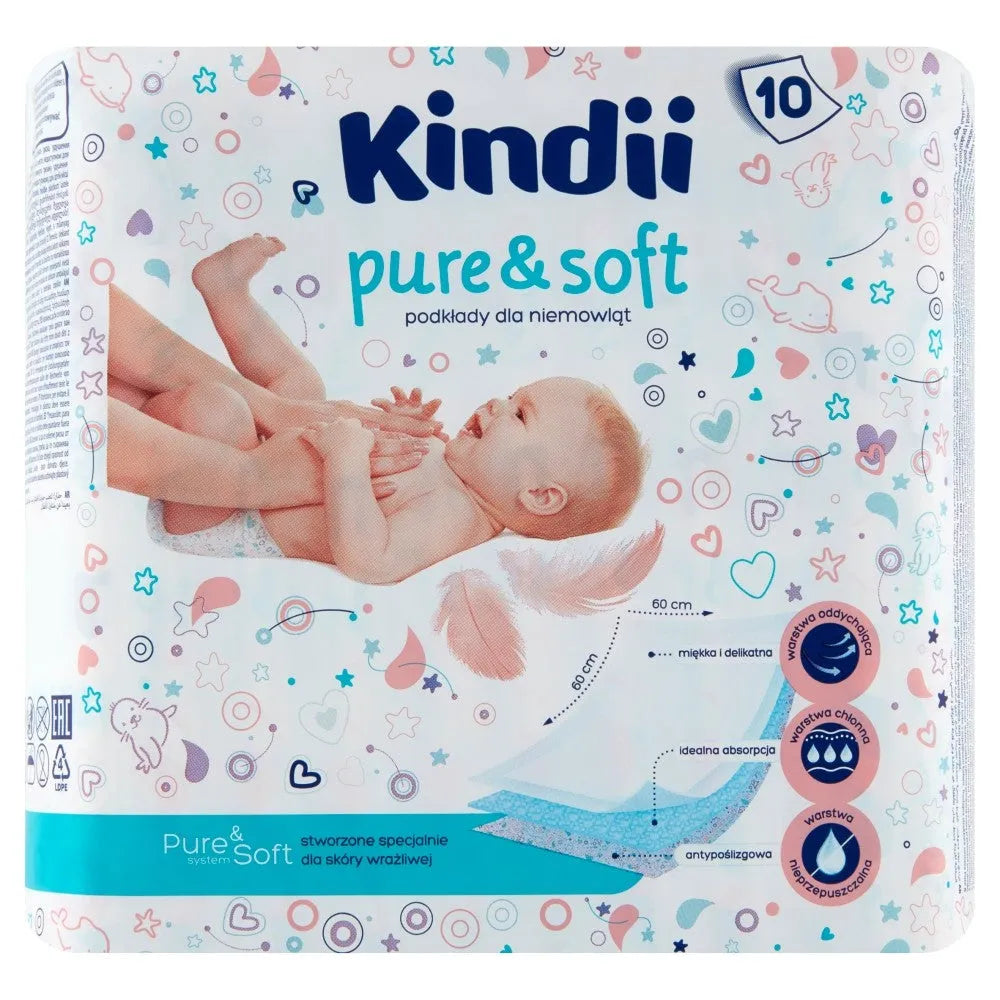 HARPER KINDI Pure&soft Vienkartiniai įklotai 10vnt - Kosmetika